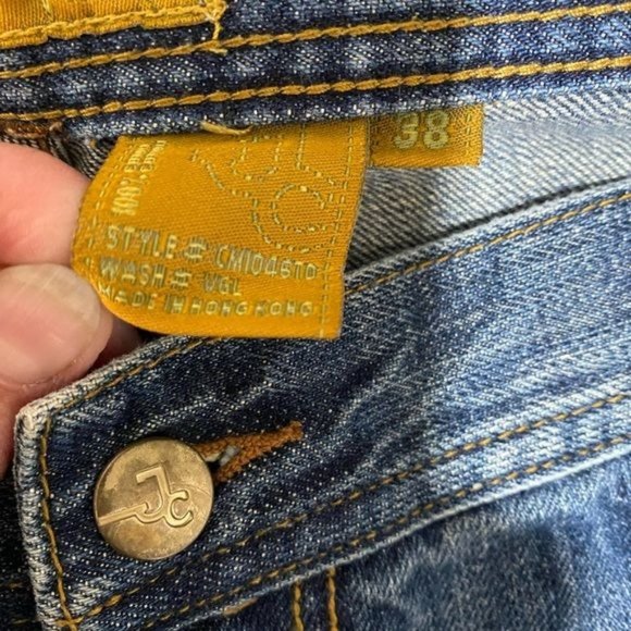 J&Co. mens vintage jeans 80’s 90’s relaxed fit wide waist 38”length 34” 38 x34 - Picture 16 of 16